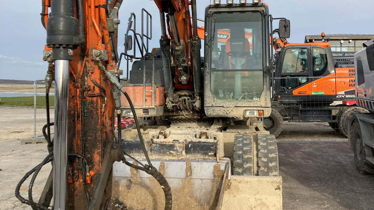 Hydraulic System in Excavator Breaker Parts