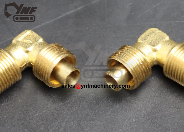 Excavator Oil Dipstick Elbow Fitting