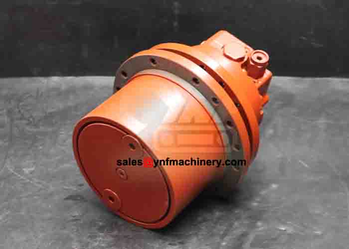 Final drive and motor assembly TM02B top view