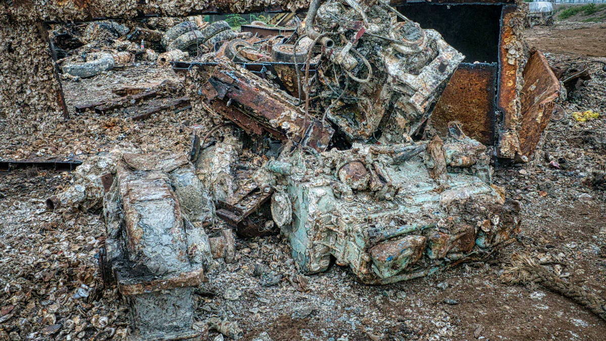 Environmental Benefits of Salvaged Equipment Parts