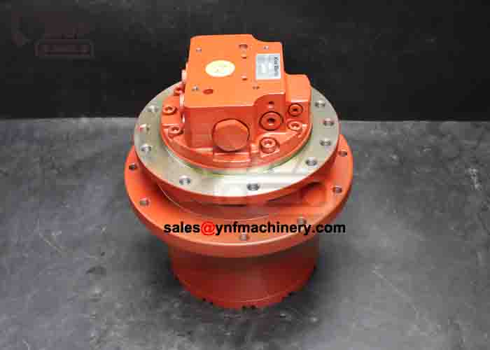 Medium excavator final drive TM06 top angle view