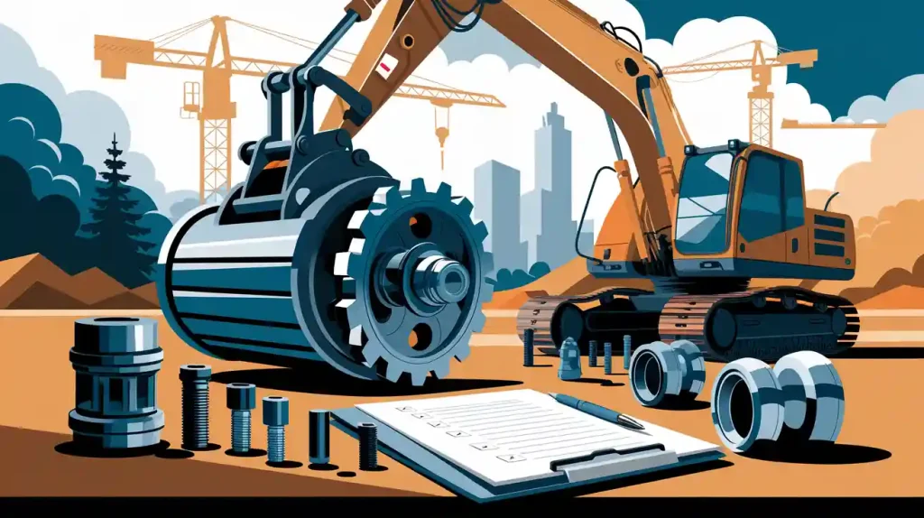 5 Steps to Select the Best Excavator Replacement Parts Supplier