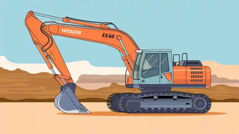 Hitachi EX60 Excavator Parts You Should Know