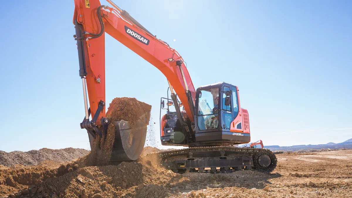Main Components of an Excavator Arm