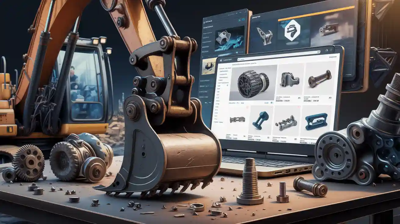 Essential Tips for Buying Excavator Salvage Parts Online