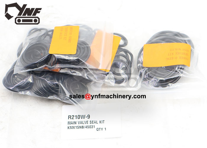 Excavator main valve seal kit KMX15NB-45031