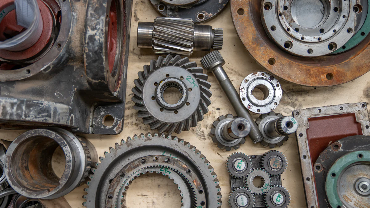 Types of Aftermarket Terex Excavator Parts Available