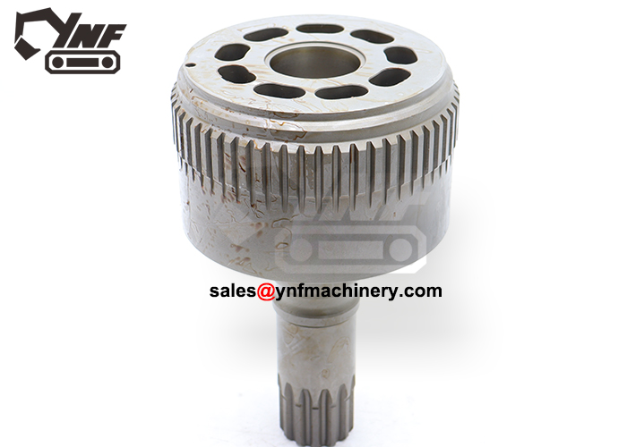 excavator spare part pump cylinder block