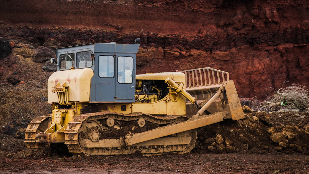Step 4: Remove the Old Excavator Idler Assembly