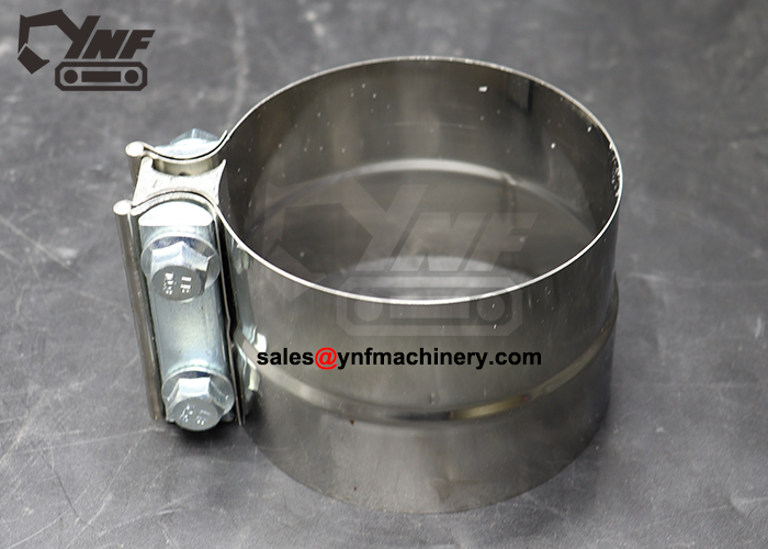 silencer pipe fastener bracket for excavator