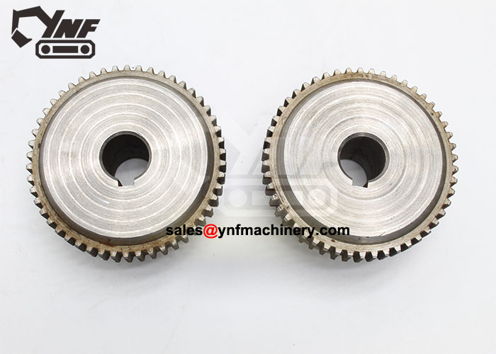 50T Key Gear Hub 齿轮平键 OD78 ID18 20.8 W6 OD78 H40 YNF05203
