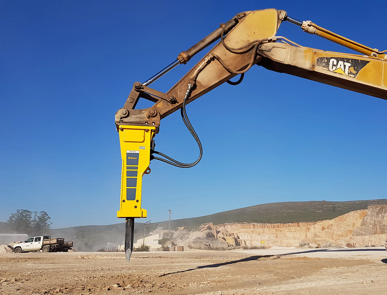 Atlas Copco MB 1650 hydraulic breaker
