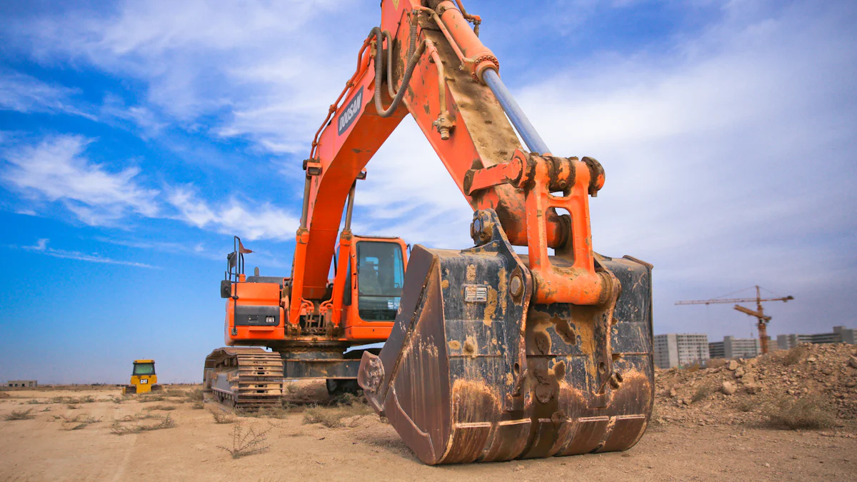 Choosing Between New and Used Samsung Excavator Parts YNF Machinery