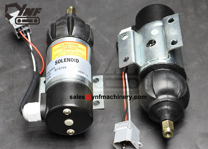 Fuel shutoff solenoid 873754 for Perkins diesel engine