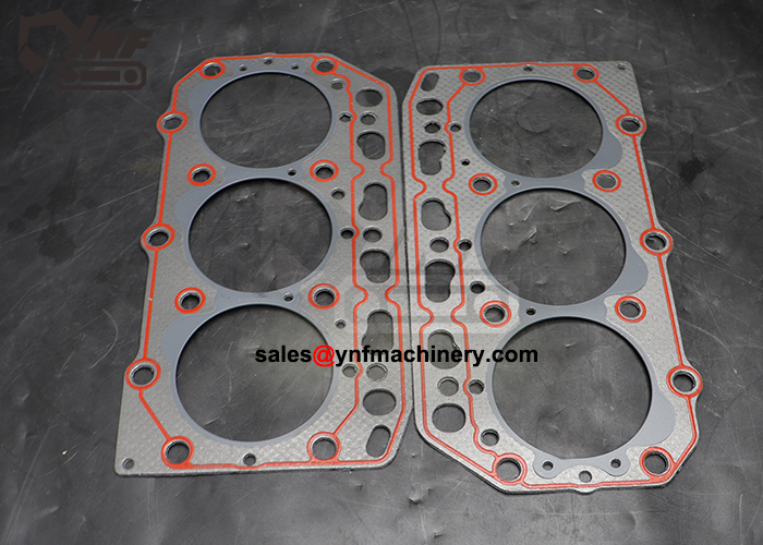 Engine gasket 129157-01332 for 3TN84T Yanmar