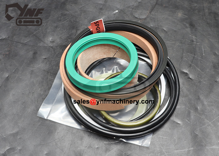 Excavator hydraulic boom cylinder repair kit
