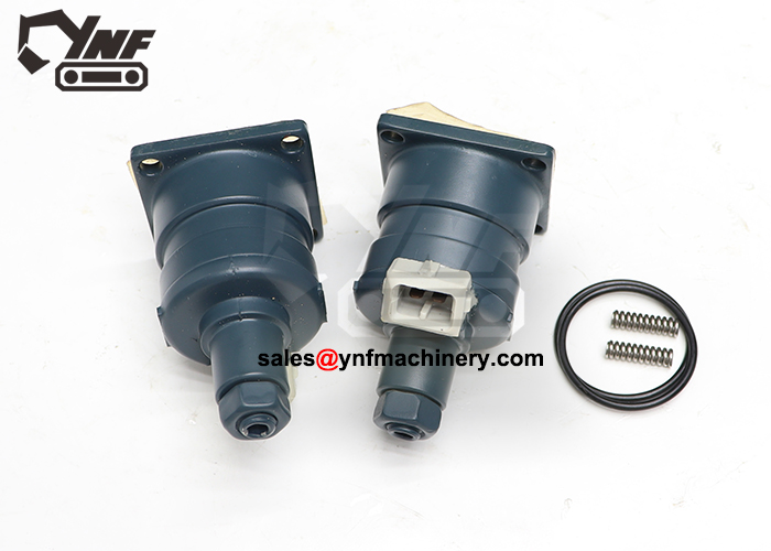 Excavator PC valve for hydraulic system regulation