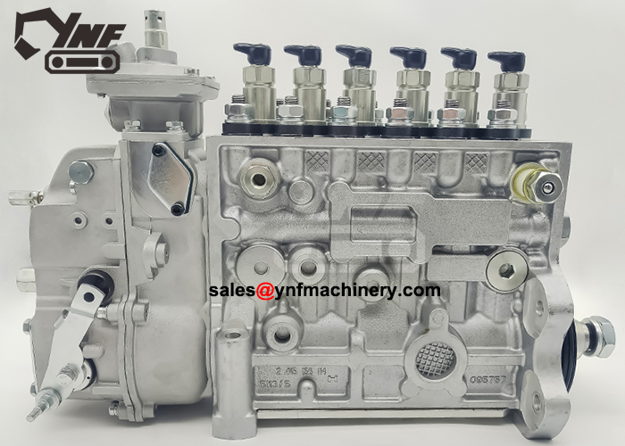 Komatsu 6D114 diesel engine fuel system pump
