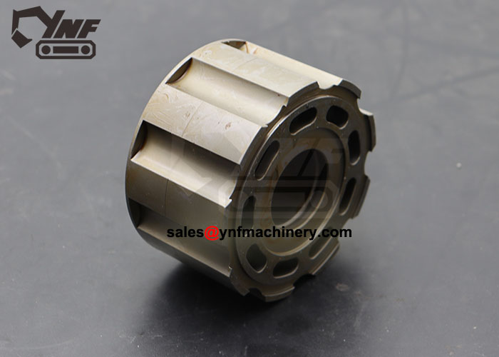 Excavator pump cylinder block spare part