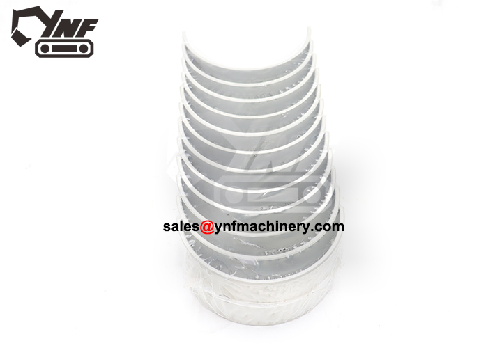 Excavator crankshaft bearing set for Komatsu