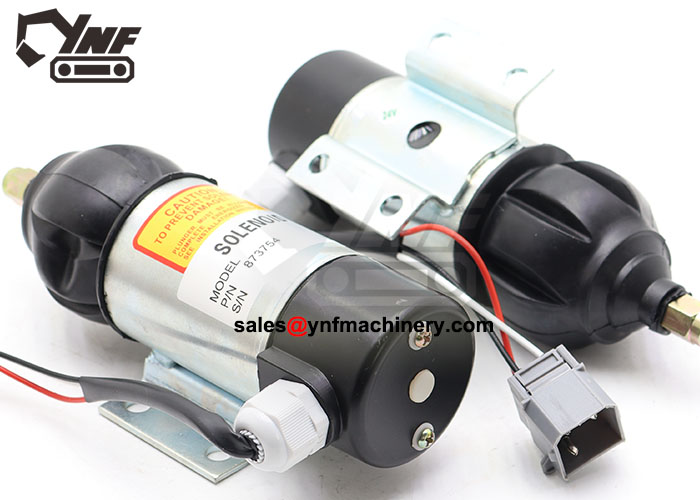 Large Perkins engine stop solenoid for OEM replacement