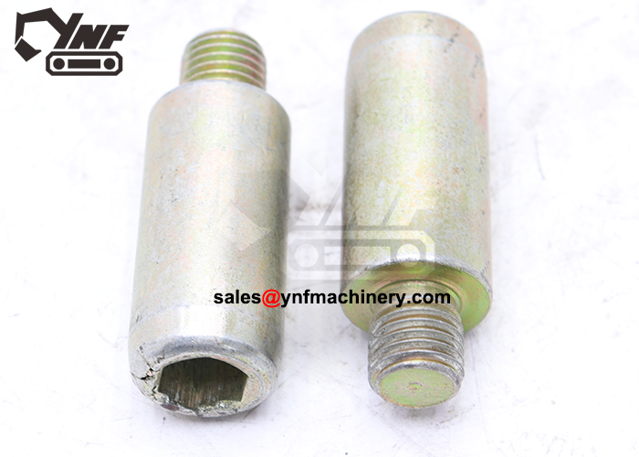 Precision-machined M20 gold bolt for hydraulic systems