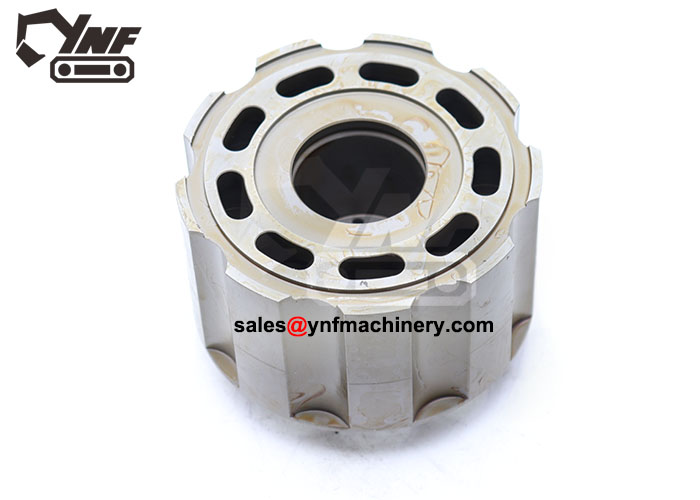 Excavator pump cylinder block spare part