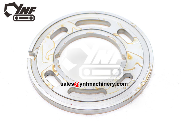 Precision valve plate for excavator hydraulic repairs