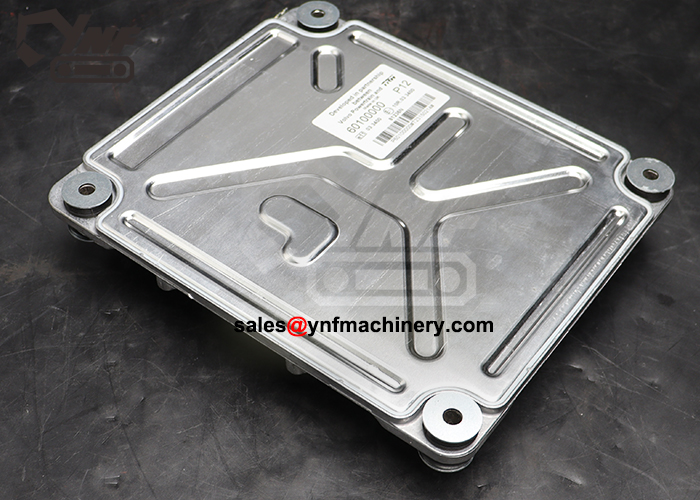 Excavator electronic control module replacement