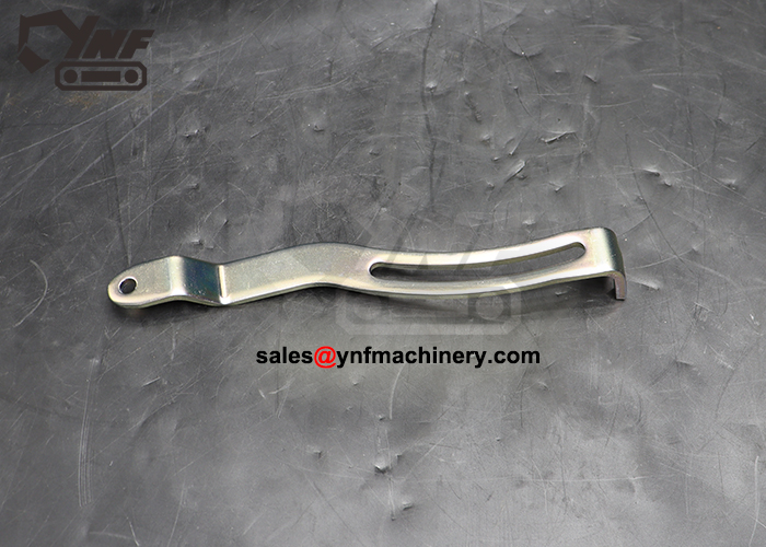 Structural reinforcement plate for hydraulic excavators