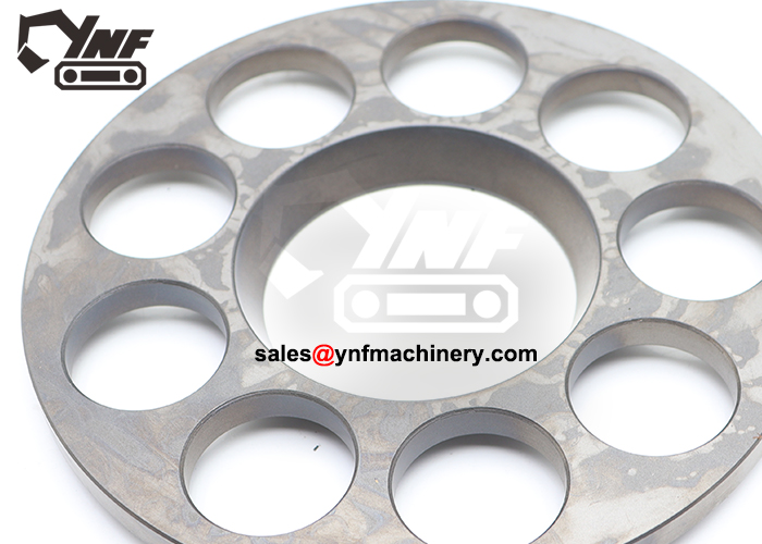 Precision-machined set plate for CAT330D
