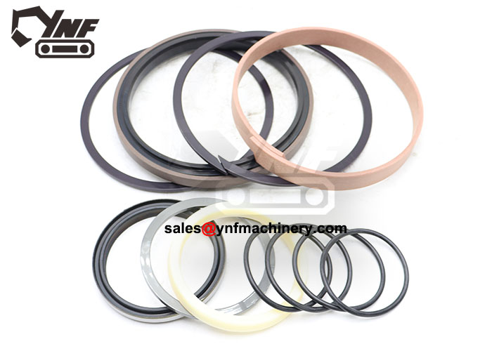 High-pressure seal rings for tilt hydraulic cylinder
