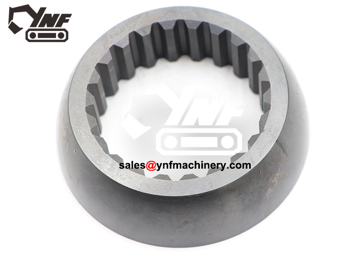 Hydraulic swash pump ball support guide