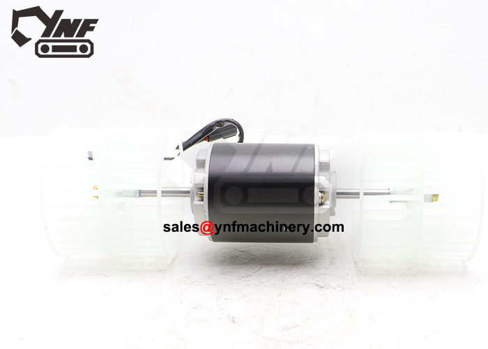 Low-noise blower motor for operator cab climate control