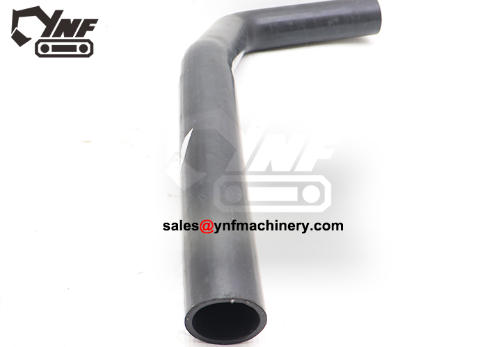 E323GC excavator radiator lower pipe replacement