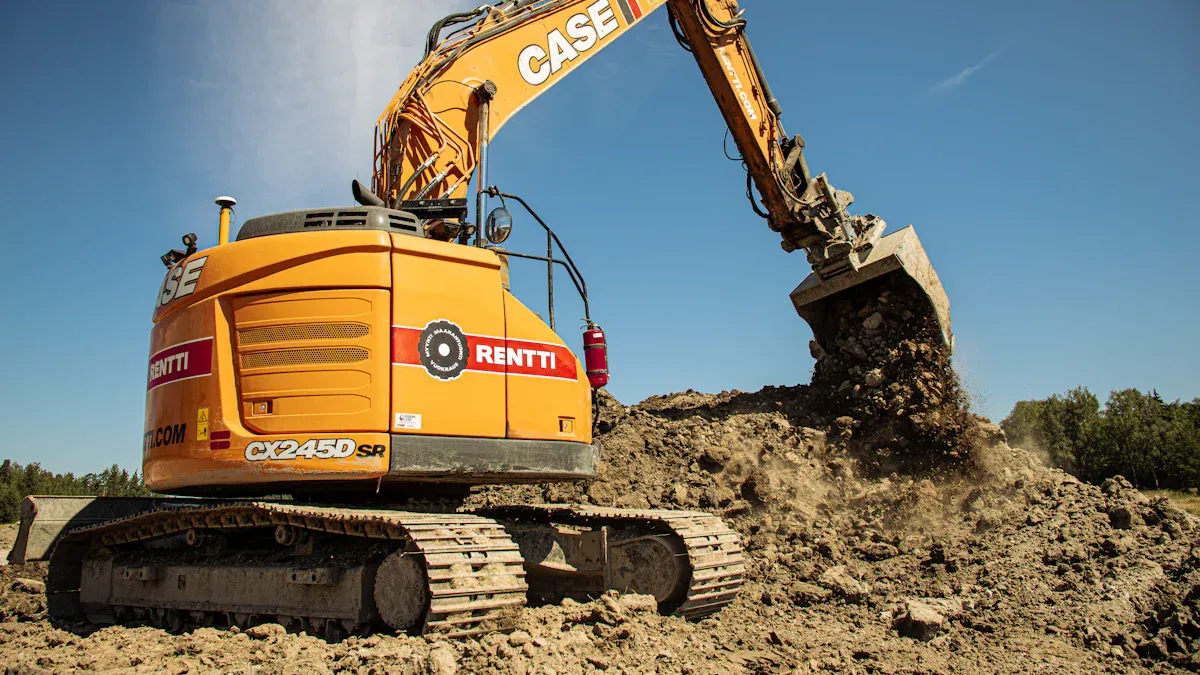 Final Drive Excavator Function