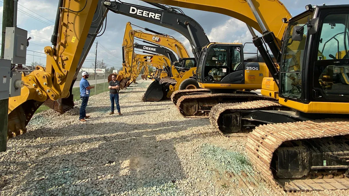 Types of Excavator Booms