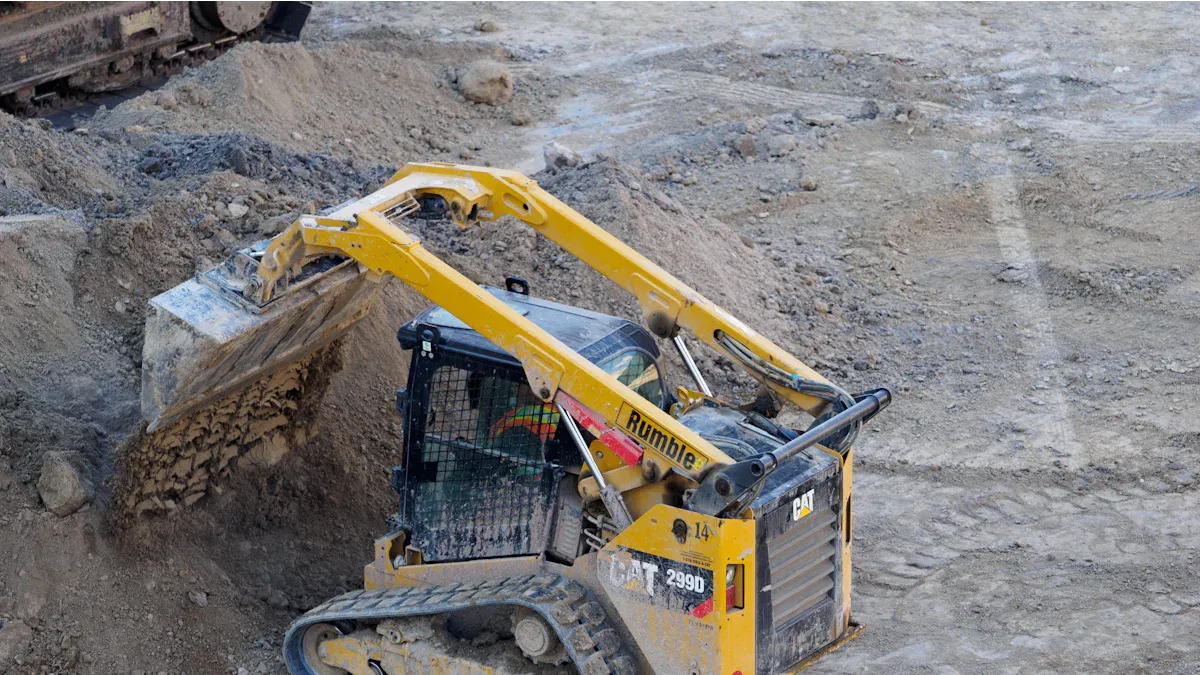 What Makes Up an Excavator Track System and How Each Part Works
