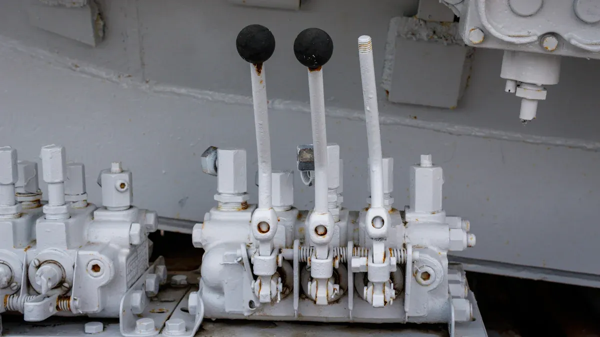 Identify Excavator Control Valve Parts