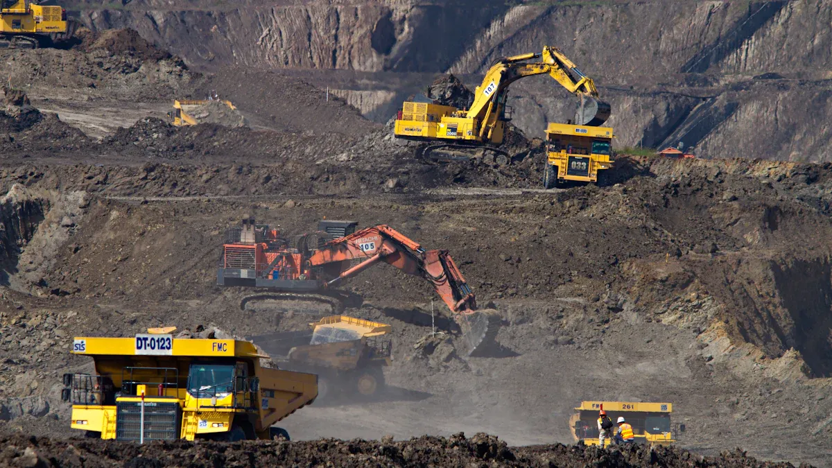 Excavator Shovel in Mining