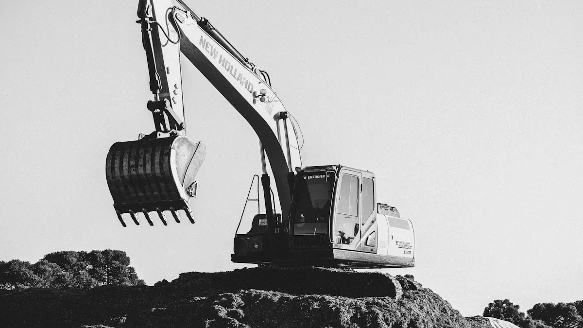 Excavator Bucket Parts Diagram Overview