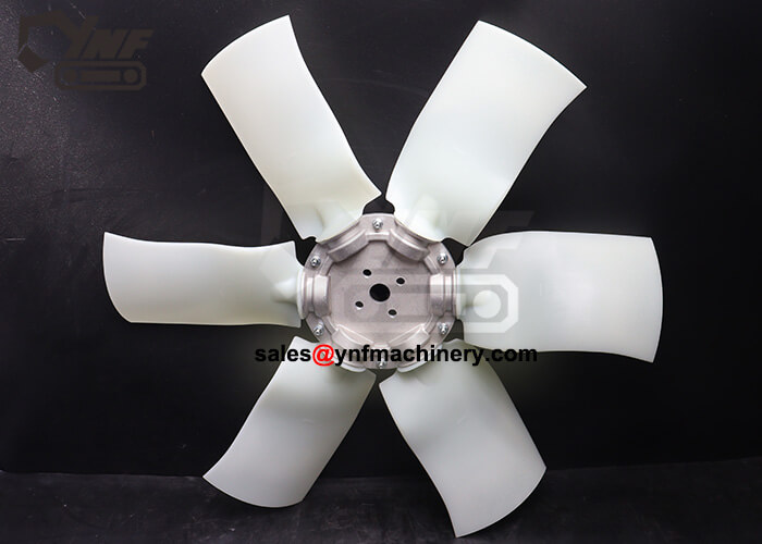 Durable excavator radiator fan ZE215