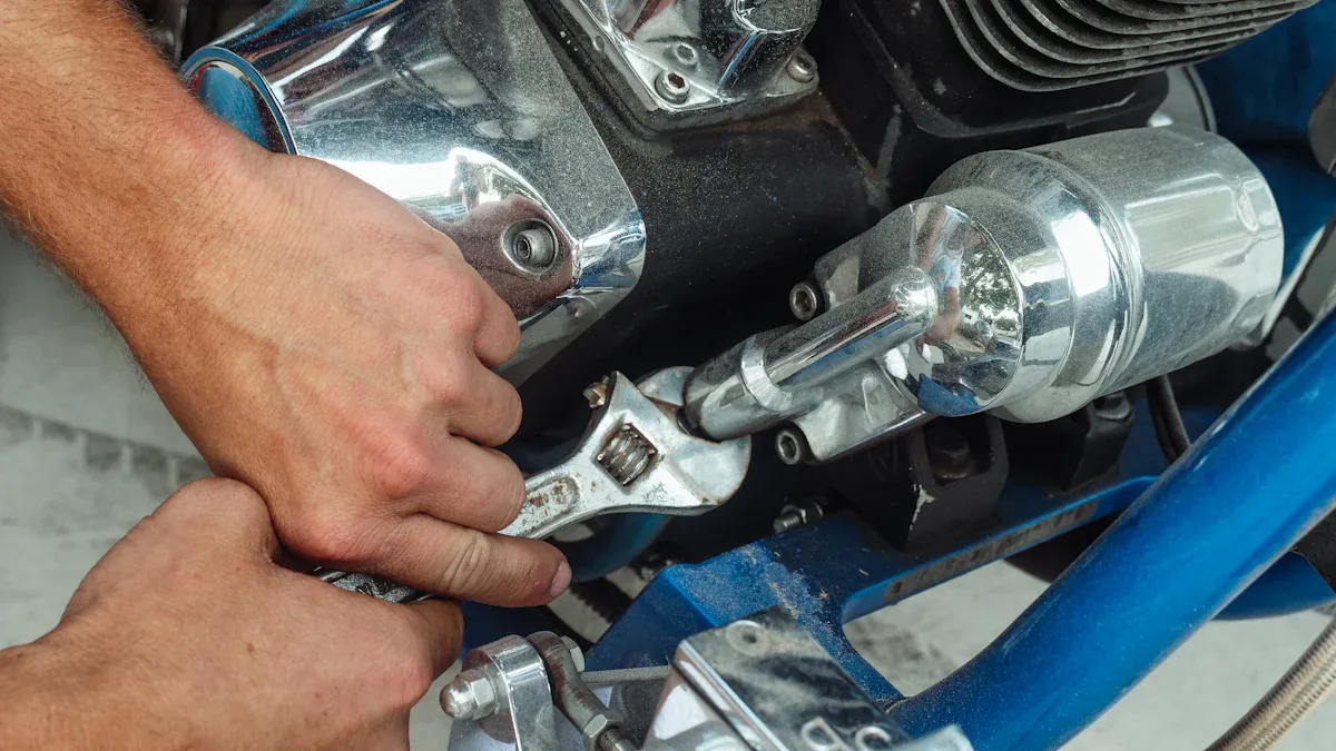 Replacing Excavator Engine Mounts