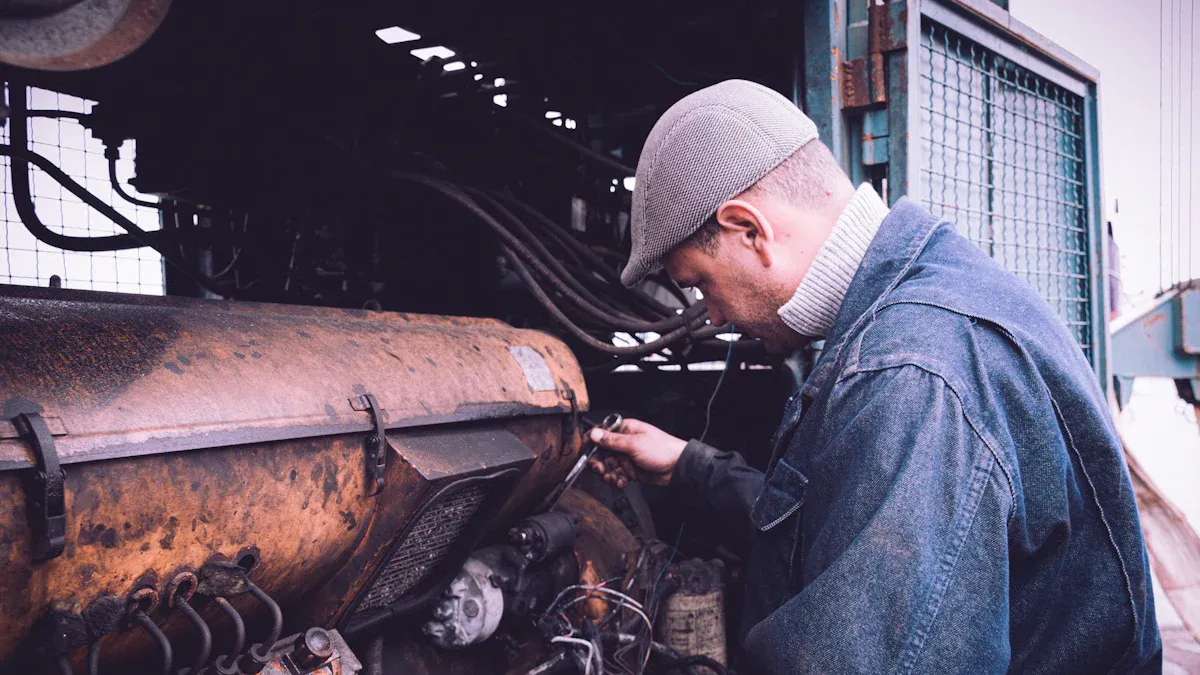 Excavator Engine Parts Repair