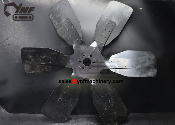 YNF17306 cooling fan 600-635-7850 Komatsu PC300-6 excavator iron blade