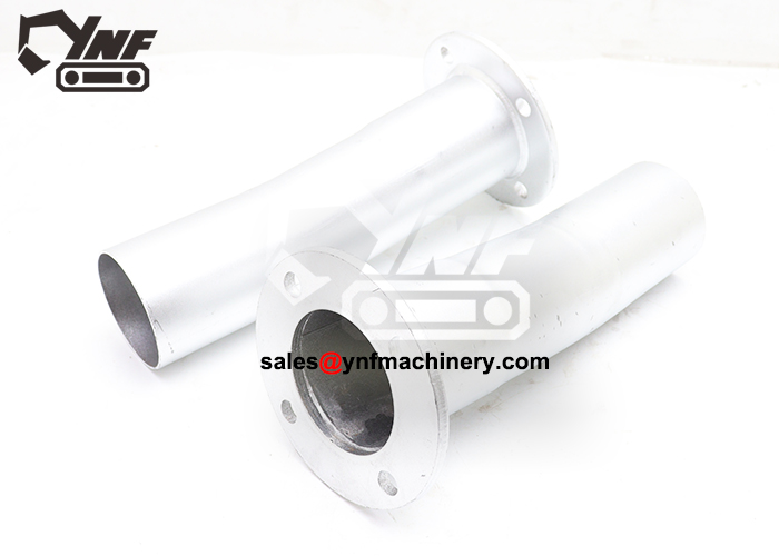YNF17193 PC200-6 6D95 muffler tube for excavator exhaust system