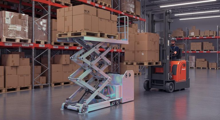How Hydraulic Lift Tables and Trucks Work for Material Handling