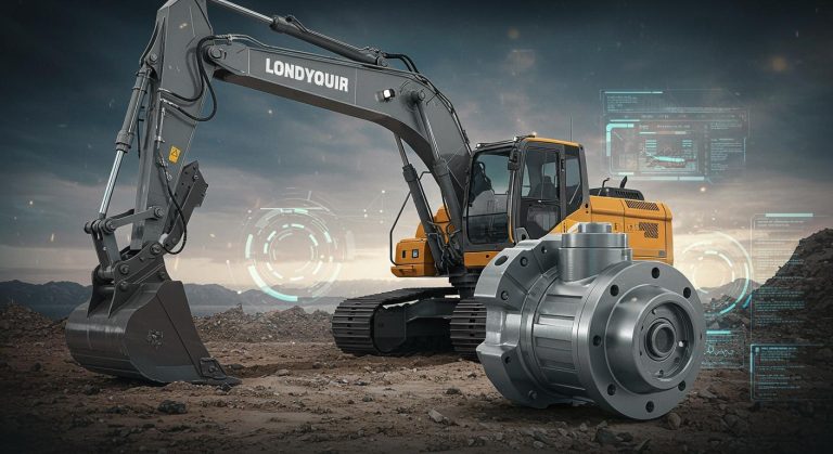 What Is a Gray Excavator Hydraulic Pump and Its Main Uses