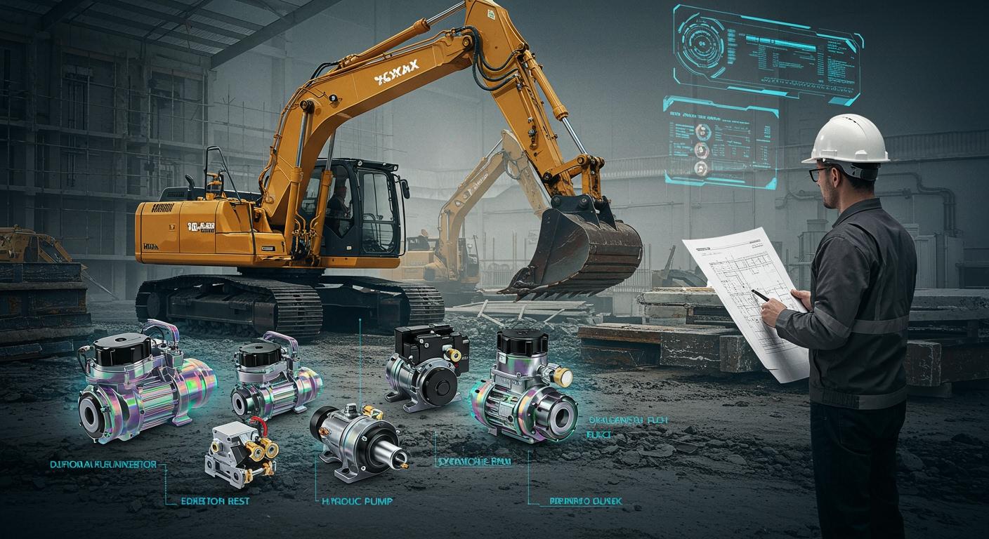 How to Choose the Right Excavator Hydraulic Pump for Your Project