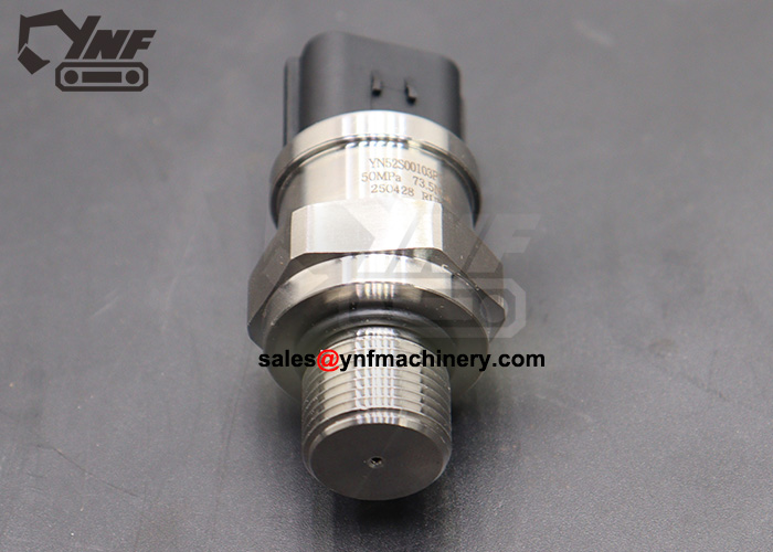 YNF03975 YN52S00103P1 50MPa high pressure sensor excavator hydraulic parts